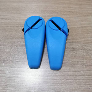 Puños para manillar de bicicleta, resina plástica de 22,2 mm para bicicletas de montaña, negro, rojo, verde, azul - Product Image 2