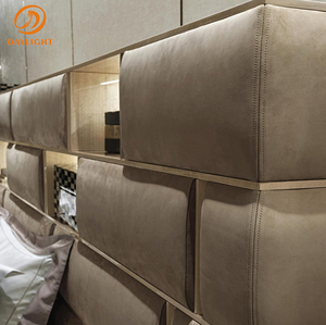 1 MOQ Luxury Modern <strong>Super</strong> Platform White Bed <strong>king</strong> Size Bedroom Leather Wooden Frame Furniture Sets with <strong>Headboard</strong> - Product Image 6