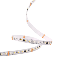 Bande LED programmable multicolore IP68 60 LED/m 12V 24V DMX512 UCS512 RGB adressable pour Noël