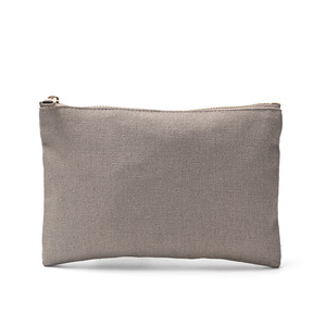 לוגו מותאם אישית באיכות גבוהה מתכת בד כותנה רגיל בד רוכסן שקית רוכסן נסיעות איפור תיקים - Product Image 6