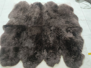 100% cao cấp New Zealand và Úc Octo da cừu thảm lớn cao đống sang trọng da cừu thảm - Product Image 2