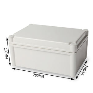 Boîte de jonction électrique en plastique, montage mural, étanche, scellable, 280*190*130mm, IP67 - Product Image 4