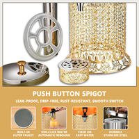 Distributeur de boissons en acier inoxydable YITIAN pour cérémonie de mariage, buffet, boissons froides, jus, lait, distributeur de boissons en acier inoxydable PC, distributeur de boissons doré pour la restauration
