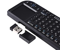 Keyboard Mini nirkabel 2.4G, Keyboard pad profesional dan fungsi Multimedia, Keyboard Mini nirkabel untuk presentasi mengajar kontrol konferensi