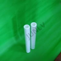 Haute qualité 10 pouces PP fil cartouche de sédiments filtre 5 microns centrale électrique élimination du fer chaîne plaie cartouche filtrante