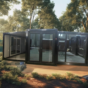 Casa Contenedor Modular Prefabricada de Acero de Lujo, Expandible, con Diseño Moderno, Color Personalizable, para Uso en Exteriores, Panel Sándwich - Product Image 2