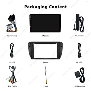 BAIDAYU Pantalla Táctil de 9 Pulgadas con GPS, USB, CarPlay, Android Auto, Multimedia para Automóvil, Asistencia de Reversa, Pantalla IPS, Seat <span class=keywords><strong>Ibiza</strong></span> 2013 - Product Image 2