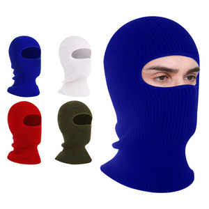 Unisex Balaklava Hat Knit Warm Headgear Neck Protector Face Cover Cycling Outdoor 54-56CM - Product Image 1