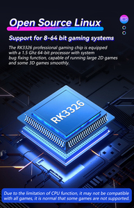 2025 <span class=keywords><strong>Console</strong></span> di gioco portatile 4 pollici IPS schermo 64GB XF40H 4000mAh Long batteria XF40H WiFi palmare giocatore di gioco - Product Image 2