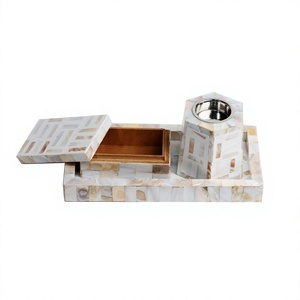 Mabkhara Religiosa de Lujo, Ecológica, Hecha a Mano, para Regalo, Ramadán Kareem, Celebraciones del Eid, Elegante, Decorada con Madreperla - Product Image 1