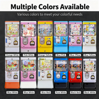 Distributeur automatique de capsules 122 cm 45-75 mm, machine Gachapon double couche, style japonais, à monnayeur, en acier inoxydable, ADA