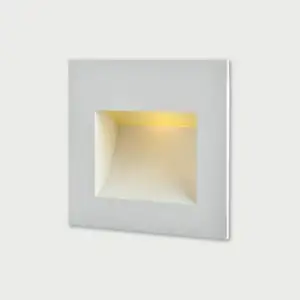 JLW-773现代白色1.5W发光二极管嵌入式艺术墙楼梯照明室内