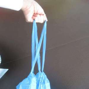 Bolsas de Basura de LDPE/HDPE Impresas con Logotipo Personalizado en Rollo |   Bolsas de Basura Planas con Sello Estrella a Prueba de Fugas, Precio de Fábrica - Product Image 5