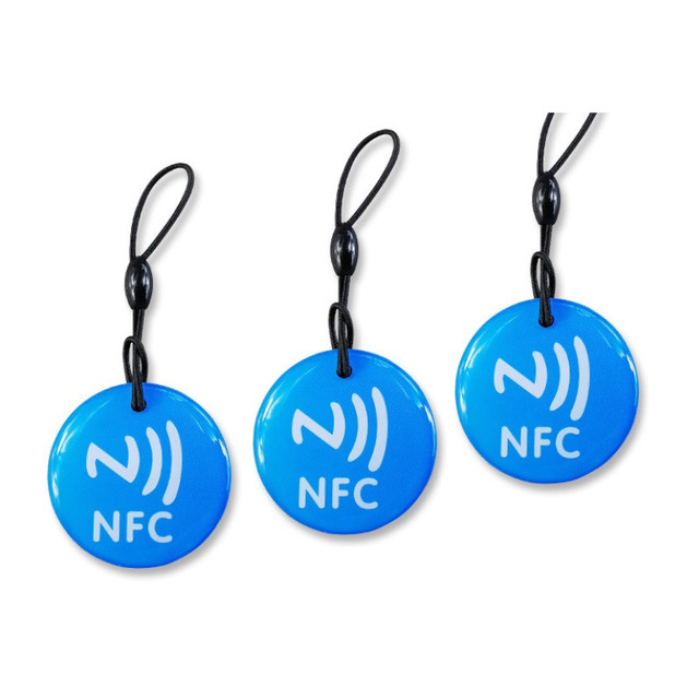 Waterproof 13.56mhz NFC Epoxy Tag Social Media Rfid Epoxy Tags Nfc Customized Logo Epoxy Nfc Tag