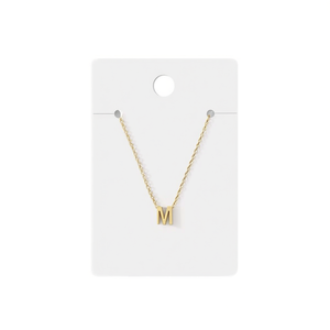 Cavigliera Angelina con Lettera M in Acciaio Inossidabile, Design Minimalista per Donna, Gioielli alla Moda - Product Image 4