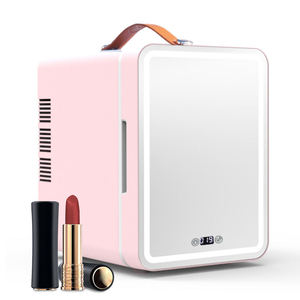 Skincare kỹ thuật số hiển thị khử trùng mỹ phẩm xách tay vẻ đẹp 4L tủ lạnh truy cập <span class=keywords><strong>mini</strong></span> trang điểm tủ lạnh - Product Image 1