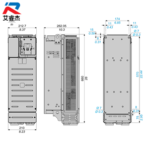 Convertidor de Frecuencia ATV340D30N4E Nuevo y Original de la Serie ATV340, Variador de Frecuencia Ethernet Trifásico 380-480V 30kW ATV340D30N4E - Product Image 2