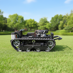 Tagliaerba Semovente Industriale a Benzina per Tutti gli Usi con Telecomando, Design Cingolato, Potenza 5000W - Product Image 3