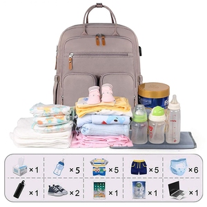 Échantillon GRATUIT <span class=keywords><strong>Sac</strong></span> à langer <span class=keywords><strong>Sac</strong></span> à dos <span class=keywords><strong>pour</strong></span> bébé Sacs à langer <span class=keywords><strong>pour</strong></span> maman et <span class=keywords><strong>papa</strong></span> <span class=keywords><strong>Sac</strong></span> à langer de <span class=keywords><strong>maternité</strong></span> <span class=keywords><strong>pour</strong></span> filles Grande capacité Imperméable - Product Image 2