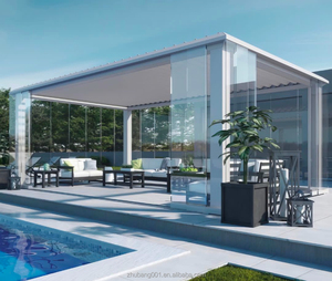 Sistema de techo de patio con control remoto eléctrico, <span class=keywords><strong>toldo</strong></span> lateral de aluminio <span class=keywords><strong>para</strong></span> exteriores, <span class=keywords><strong>toldo</strong></span> parasol, vela, <span class=keywords><strong>toldo</strong></span> de <span class=keywords><strong>coche</strong></span>, aleación de aluminio duradera - Product Image 4