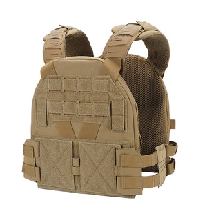 Gilet tactique léger Molle, gilet d'entraînement réglable avec rembourrage protecteur, gilet lesté tactique réglable - Product Image 5