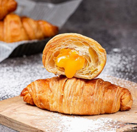 La bouffée de pain de sandwich injectent des croissants de machine de suffisance pour le remplisseur manuel/automatique crème
