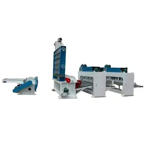 Máquina automática de produção de feltro não tecido para perfuração de agulhas de fibra de poliéster, usada para produção de têxteis Geo, máquina de agulhas de feltro