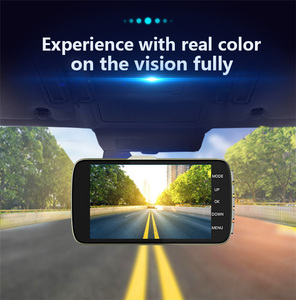 4.0-inch IPS ống kính kép xe máy ảnh tự động FHD máy quay WDR Full HD 1080P đậu xe <span class=keywords><strong>video</strong></span> ghi Dash Cam hộp đen <span class=keywords><strong>DVR</strong></span> Audi 1-year - Product Image 2