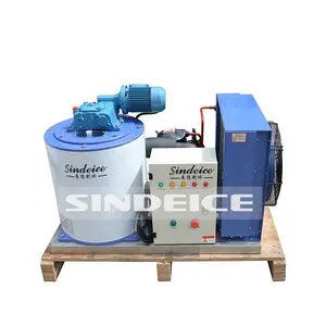 Vendas diretas da fábrica de Sindeice 0.3T/0.5T/1T/1.5T/2T Máquina de gelo pequena máquina de gelo comercial com evaporador