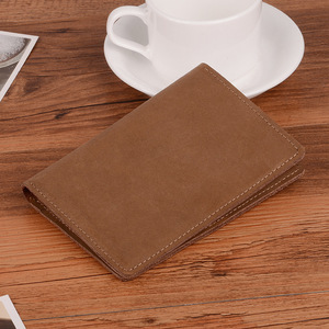 Custom Genuine Leather Passport Holder <strong>Travel</strong> <strong>Document</strong> Organizer | Cowhide Passport Cover <strong>Wallet</strong> for Air Ticket ID Card - Product Image 5