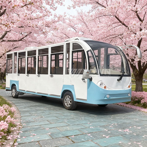 Bus électrique personnalisable pour visites touristiques, 11-23 places, type ouvert/fermé, zéro pollution, longue autonomie pour parcs nationaux et sites touristiques - Product Image 1