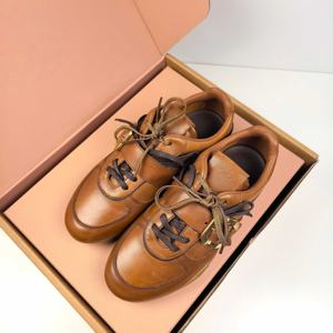 Chaussures de sport décontractées rétro pour hommes en maille personnalisée, style sport tendance, amorti doux, respirant, flexible, lacets de luxe - Product Image 5