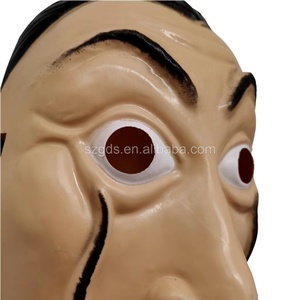 <span class=keywords><strong>Halloween</strong></span> Dali masque cosplay <span class=keywords><strong>horreur</strong></span> PVC masque carnaval adulte costume performance accessoires - Product Image 4