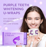 Violet Purple - Tiras Blanqueadoras de Dientes en Forma de U, 10 Pares, 20 Piezas - Fórmula HP de Menta Fresca - Cuidado Dental Profesional para Uso en el Hogar Onuge