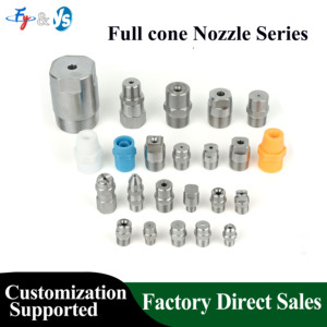 304 thép không gỉ BB đầy đủ vòi phun hình nón cao và áp suất thấp phun tròn làm sạch công nghiệp vòi phun làm mát - Product Image 4