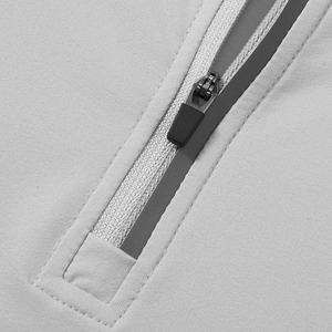Camiseta Deportiva con Cierre, 170 GSM, Ligera, Transpirable, Protección UV, Altamente Elástica, para Correr en Verano, 87% Nailon, Cuello Alto - Product Image 4