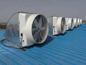 वृद्धि फ्रैंक निकास प्रशंसक, औद्योगिक वेंटिलेशन प्रशंसक बड़ी वायु मात्रा - Product Image 5