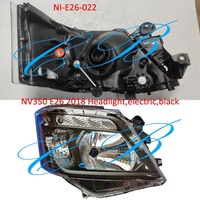 Phare électrique noir phare pour caravane urvan NV350 E26 2018 Ambulance bus auto lampe phares 26060-5YE6B 26010-5YE6B