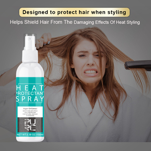 <span class=keywords><strong>Spray</strong></span> <span class=keywords><strong>protecteur</strong></span> de chaleur à l'huile d'argan personnalisé de marque privée pour la protection thermique des <span class=keywords><strong>cheveux</strong></span> <span class=keywords><strong>Spray</strong></span> protège jusqu'à 450 F des fers plats - Product Image 3