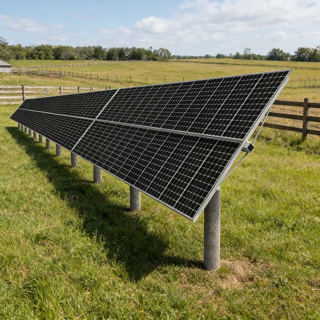 Single Axis Solar Tracking System with Astronomical Algorithm Controller for Utility Farm