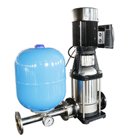 Pompe centrifuge verticale à fréquence variable à commande automatique intelligente pour la pressurisation de l'eau des villas et des immeubles de grande hauteur