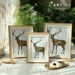 Fashion Design Simple Style Table Photo <b>Frame</b> Black Wooden Resin Picture Decorative <b>Frame</b> - Product Image 5