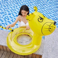 Bouée de natation gonflable avec poignées sécurisées pour enfants et adultes - Flotteur de sécurité pour la plage en été