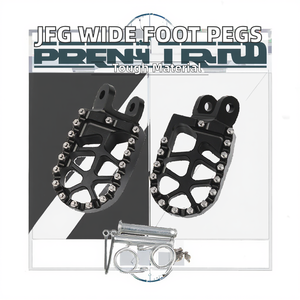 Mocell para CR125 CR250 KX250F, Reposapiés Anchos de Aluminio CNC para Motocicleta, Pedales de Repuesto/Actualización, Nuevos - Product Image 4