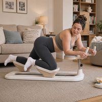 Zhongjian Appareil d'exercice unisexe pour le torsion de la taille et le ramassage – Ergonomique, léger, portable, réglable, en ABS, étanche, pour le fitness