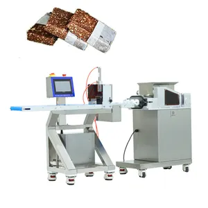 อุตสาหกรรมอัตโนมัติ Extruder โปรตีนบาร์สายการผลิต Energy Bar เครื่องขาย