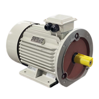 Moteur à induction à courant alternatif triphasé 6-8 kw 2-5hp à vitesse variable 220v/380v 1450/2880 R/min IE1-IE3 de montage à bride en fonte