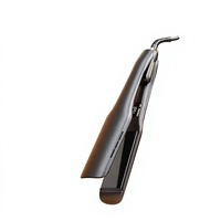 Plancha de Pelo Eléctrica de Cerámica con Iones Negativos y Pantalla LCD, Portátil, Compatible con RV, de Alta Gama, Bestseller Transfronterizo