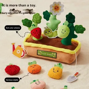 Jouets en peluche éducatifs Montessori MILI pour enfants : Ferme et jardin <span class=keywords><strong>potager</strong></span> pour bébés - Product Image 4