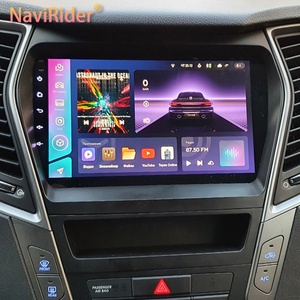8GB+128GB GPS Navigation <b>Android</b> 13 AI Voice Car Radio Stereo for Hyundai Santa Fe 3 2013-2016 Wireless CarPlay Multimedia Video - Product Image 1